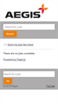 Mobile Screenshot of jobs.aegiscareers.com.au